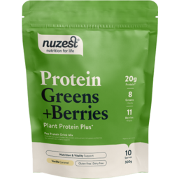 Photo of Nuzest Protein Greens & Berries Vanilla 300g