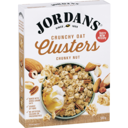 Photo of 	Jordans Crunchy Oat Clusters Chunky Nut 500g