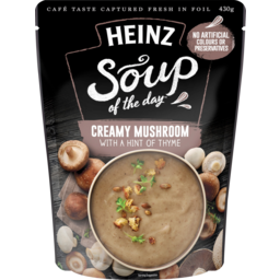 Photo of Heinz Soup Of The Day Mushroom With A Hint Of Thyme Pouch 430g