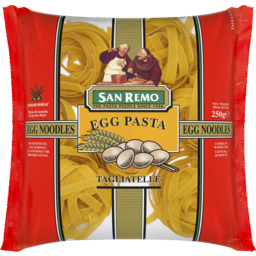 Photo of San Remo Egg Pasta Tagliatelle Noodles 250g 250g