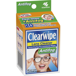 Photo of Clearwipe Lens Cleaner Antifog Wipes