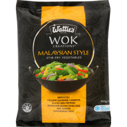 Photo of Watties Wok Creations Frozen Vegetables Malaysian Mix 400g