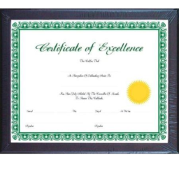 Photo of Bazic Certificate Frame With Glass Cover