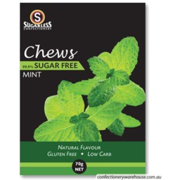 Photo of Sugarless Confectionery Co Mint Chews 70g
