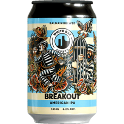 Photo of White Bay Breakout American IPA Can
