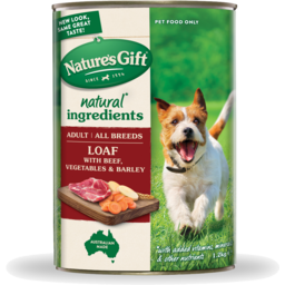 Photo of Nature's Gift Meal Time Dog Food With Beef Barley And Vegetables 1.2kg