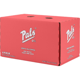 Photo of Pals 0% Red Peach & Yuzu Cans