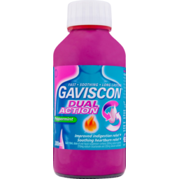 Photo of Gaviscon Dual Action Liquid Peppermint 300ml 300ml