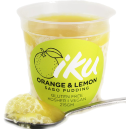 Photo of Iku Orange & Lemon Sago 210g