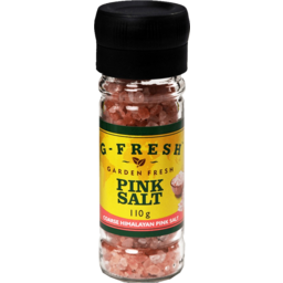 Photo of G Fresh Coarse Himalayan Pink Salt Grinder 110g