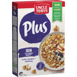Photo of Uncle Tobys Iron Breakfast Cereal With Cashews & Nutty Clusters 710g 710g