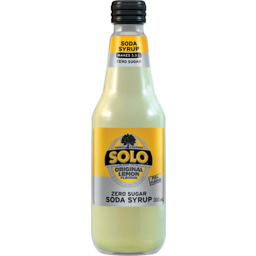 Photo of Solo Lemon Zero Sugar Soda Syrup 300ml