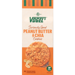 Photo of Vogels Cookies Peanut Butter & Chia 150g