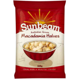 Photo of Sunbeam Macadamia Halves 110g
