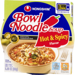 Photo of Nongshim Bowl Noodle Soup Hot & Spicy 