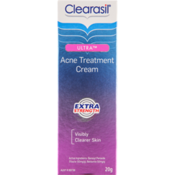 Photo of Clearasil Ultra Acne Treatment Extra Strength Face Cream Reduce Pimples 20g 20g