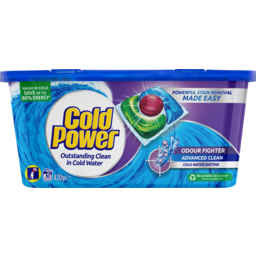 Photo of Cold Power Clean & Fresh Triple Capsules Laundry Detergent 30 Pack 