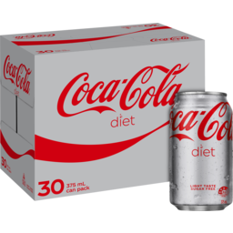 Photo of Diet Coke Diet Coca-Cola Soft Drink Multipack Cans 30x375ml