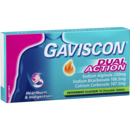 Photo of Gaviscon Dual Action Tabl 16's