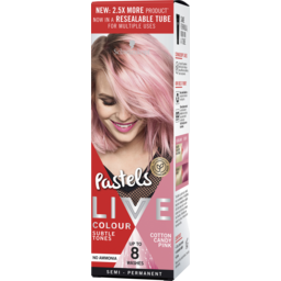 Photo of Schwarzkopf Live Colour Pastels Cotton Candy Pink 75ml