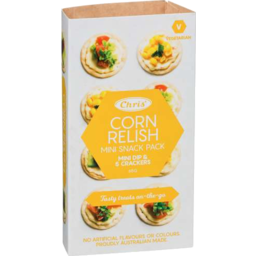 Photo of Chris' Corn Relish Mini Snack Pack