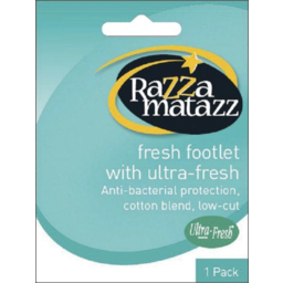 Photo of Razz Matazz Fresh Footlet Natural Size 8+