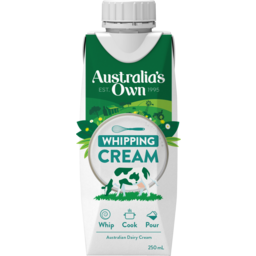Photo of Australias Own Long Life Whipping Cream