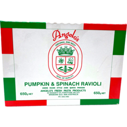 Photo of Angelos Pumpkin & Spinach Ravioli