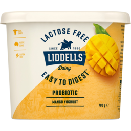 Photo of Liddells Lactose Free Mango Yoghurt 700g