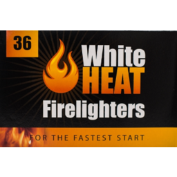 Photo of White Heat Firelighters 36s