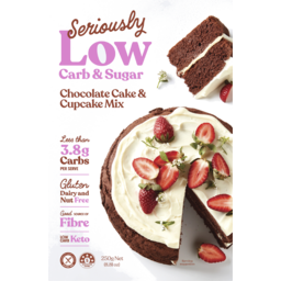 Photo of Well & Good Seriously Low Carb Chocolate Cake & Cupcake Mix 250g 250g