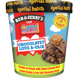 Photo of Ben & Jerry’S Ice Cream Chocolatey Love A-Fair 465 Ml 