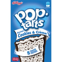 Photo of Kellogg's Pop Tarts Frosted Cookies & Creme 384g 384g