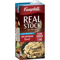 Photo of Campbell's Real Stock Beef Salt Reduced 1L