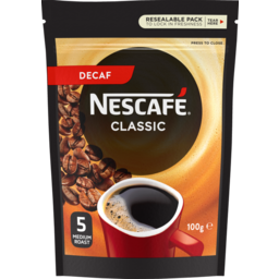 Photo of Nescafe Classic Decaf Coffee 100g