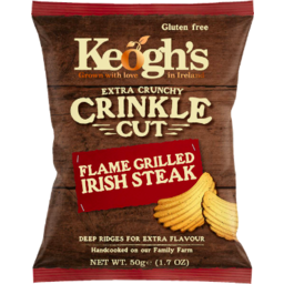 Photo of Keogh's Flame Grilled Irish Steak Chips