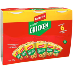 Photo of Fantastic Cup Noodles Chicken 6x70g
