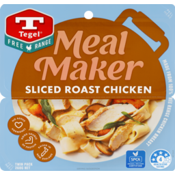 Photo of Tegel Fresh Free Range Meal Maker Sliced Roast Chicken 260g