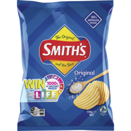 Photo of Chips, Smith's Original Crinkle Cut Chips 170 gm
