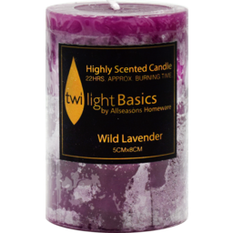 Photo of Twi Lite Candle Basics Lavender 5cmx8cm Each