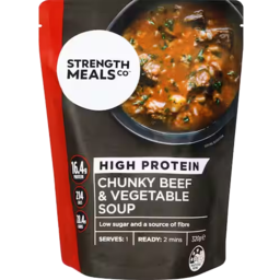 Photo of Strength Meals Co Soup Beef & Vege