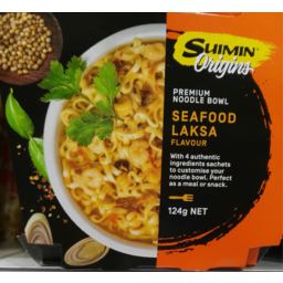 Photo of Suimin Origins Premium Noodle Bowl Seafood Laksa 124g