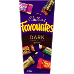 Photo of Cadbury Favourites Dark Chocolate Box 352g