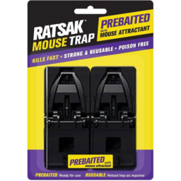 Photo of Ratsak Mouse Trap Baited 2pk