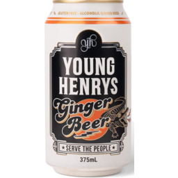 Photo of Young Henrys Ginger Beer Can 375ml