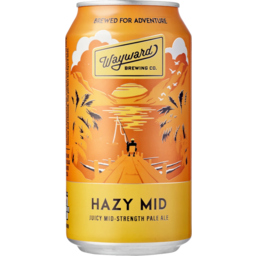 Photo of Wayward Hazy Mid Can 4pk