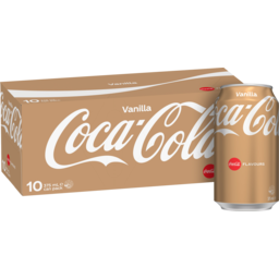 Photo of Coca-Cola Vanilla Soft Drink Multipack Cans 10x375ml