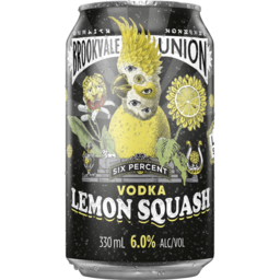 Photo of Brookvale Union Vodka Lemon Squash Cans