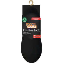Photo of Underworks Invisible Socks Men 2 Pack