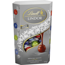 Photo of Lindt Lindor Limited Edition Assorted Cornet 333g